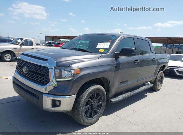 5TFEY5F12MX298284 2021 TOYOTA TUNDRA Gray Առջևի ձախ երեք քառորդ տեսարան