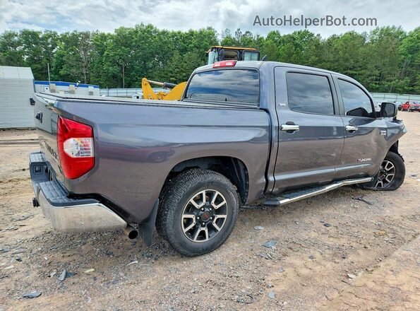 5TFEY5F13JX238610 2018 TOYOTA TUNDRA Charcoal Задня права чверть