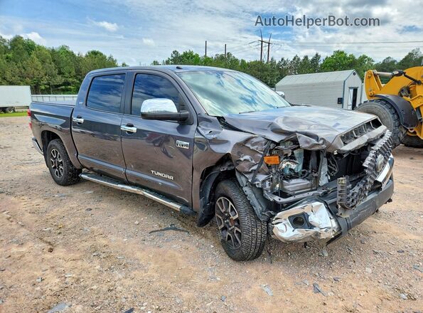5TFEY5F13JX238610 2018 TOYOTA TUNDRA Charcoal Передня права чверть