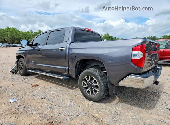 5TFEY5F13JX238610 2018 TOYOTA TUNDRA Charcoal Задня ліва чверть