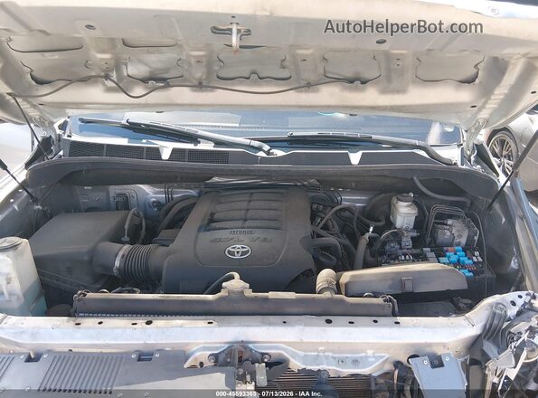 5TFEY5F14JX242360 2018 TOYOTA TUNDRA Silver Հետևի տեսք