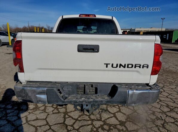 5TFEY5F15KX246077 2019 TOYOTA TUNDRA White Вид ззаду