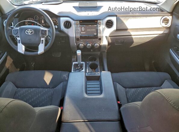 5TFEY5F15KX246077 2019 TOYOTA TUNDRA White Вид панелі приладів