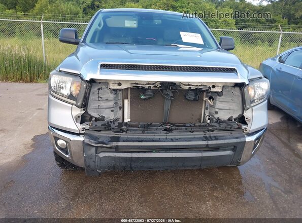 5TFEY5F18MX272174 2021 TOYOTA TUNDRA Silver Front view