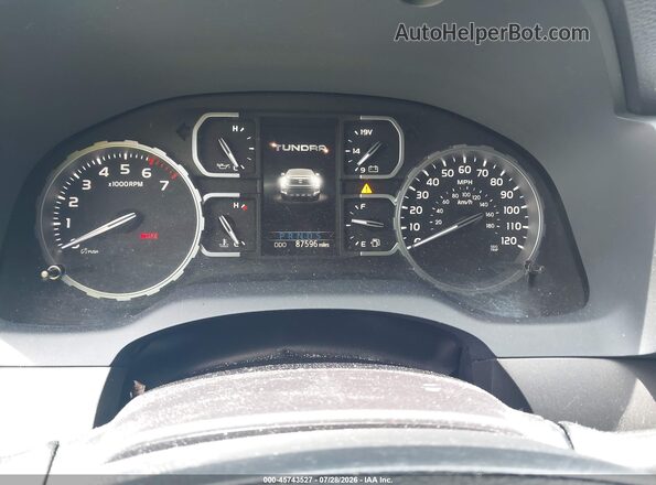 5TFEY5F18MX287984 2021 TOYOTA TUNDRA White Вид задніх сидінь
