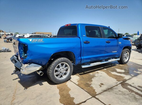 5TFEY5F1XJX232934 2018 TOYOTA TUNDRA Blue Rear right