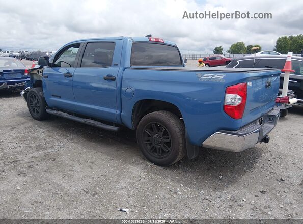 5TFEY5F1XMX277182 2021 TOYOTA TUNDRA Blue Հետևի ձախ
