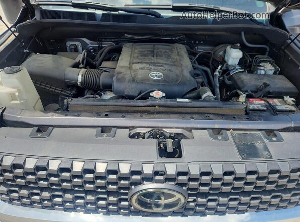 5TFEY5F1XMX292488 2021 TOYOTA TUNDRA Gray Սալոնի հետևի տեսք