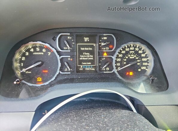5TFEY5F1XMX292488 2021 TOYOTA TUNDRA Gray Սարքավորումների վահանակի տեսք