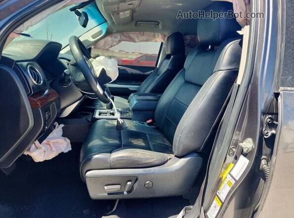 5TFFW5F19GX200169 2016 TOYOTA TUNDRA Gray Front interior view