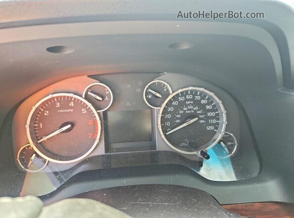 5TFFW5F19GX200169 2016 TOYOTA TUNDRA Gray Instrument cluster view