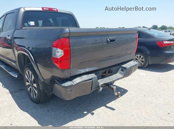 5TFFY5F10JX243252 2018 TOYOTA TUNDRA Gray Դիմացի տեսք
