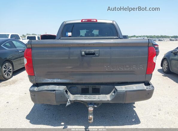 5TFFY5F10JX243252 2018 TOYOTA TUNDRA Gray 