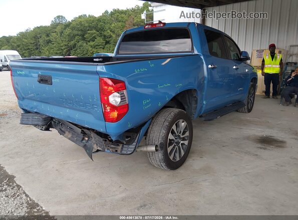 5TFFY5F11MX290066 2021 TOYOTA TUNDRA Blue Trasero derecho