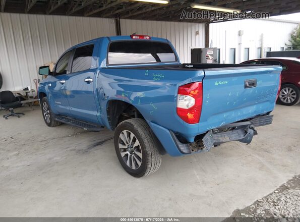 5TFFY5F11MX290066 2021 TOYOTA TUNDRA Blue Trasero izquierdo