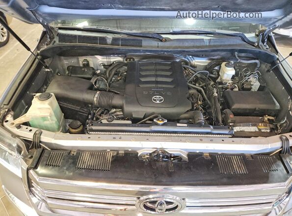 5TFGW5F16GX198224 2016 TOYOTA TUNDRA Silver Вид задньої частини салону