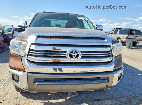5TFGW5F1XGX203358 2016 TOYOTA TUNDRA Brown Vista frontal