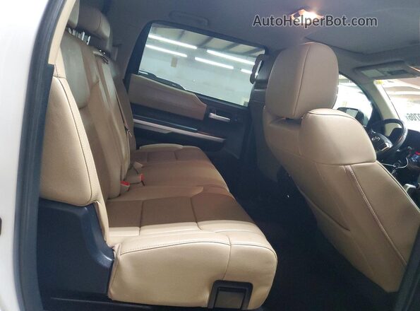 5TFHW5F10HX642770 2017 TOYOTA TUNDRA Белый Вид задних сидений