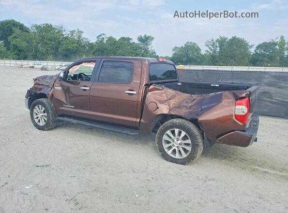 5TFHW5F10HX656961 2017 TOYOTA TUNDRA Коричневый Задняя левая четверть