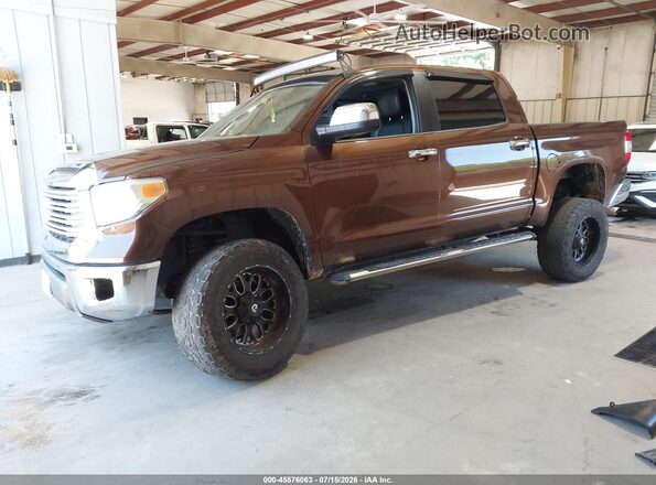 5TFHW5F14GX567005 2016 TOYOTA TUNDRA Brown Առջևի ձախ երեք քառորդ տեսարան