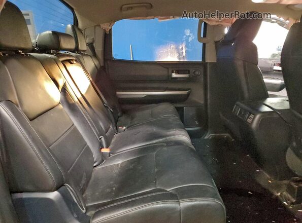 5TFHW5F15HX612986 2017 TOYOTA TUNDRA Black Rear seats view