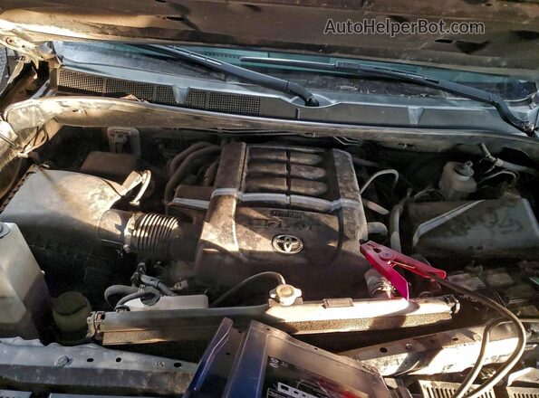 5TFHW5F15HX612986 2017 TOYOTA TUNDRA Black Rear interior view