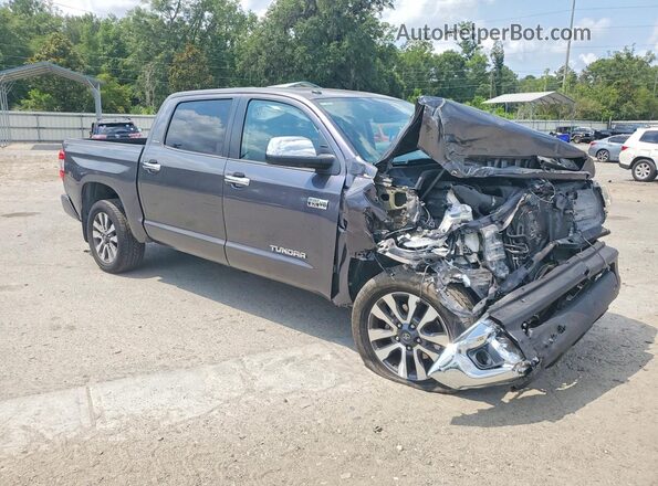 5TFHW5F17JX732925 2018 TOYOTA TUNDRA Gray Delantero derecho