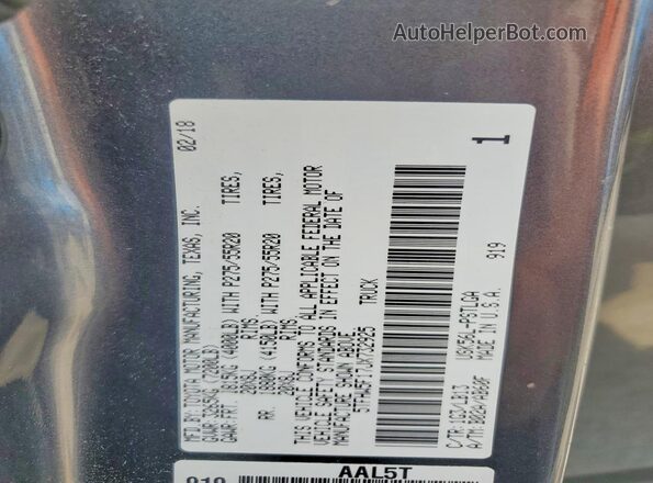 5TFHW5F17JX732925 2018 TOYOTA TUNDRA Gray Vista del compartimento del motor