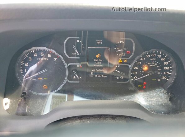 5TFHW5F17JX732925 2018 TOYOTA TUNDRA Gray Vista del cuadro de instrumentos