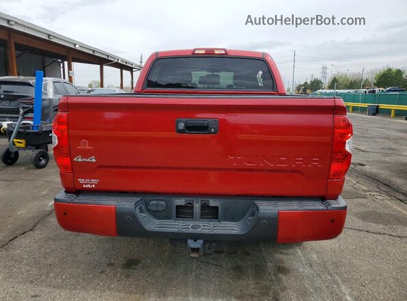 5TFHW5F18GX553530 2016 TOYOTA TUNDRA Red Вид ззаду