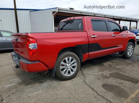 5TFHW5F18GX553530 2016 TOYOTA TUNDRA Red Задня права чверть