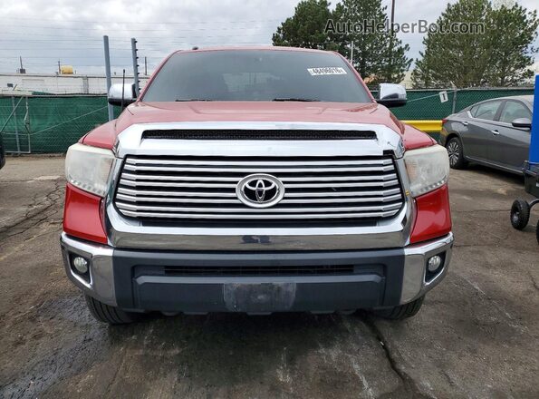5TFHW5F18GX553530 2016 TOYOTA TUNDRA Red Вид спереду