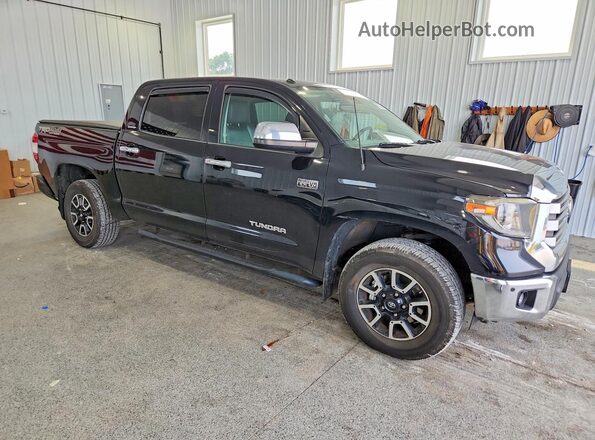 5TFHW5F19JX681833 2018 TOYOTA TUNDRA Black Przód prawy