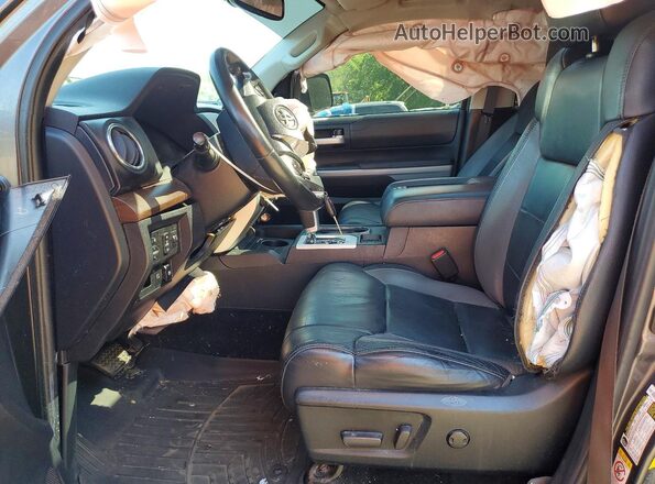 5TFHY5F10KX807783 2019 TOYOTA TUNDRA Угольный Вид салона спереди