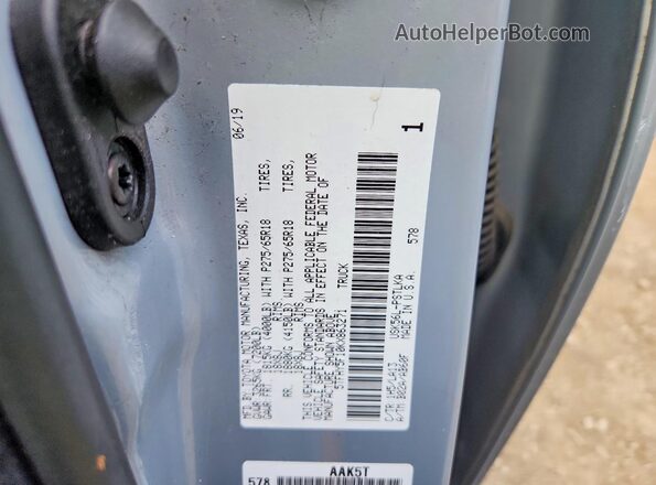 5TFHY5F10KX863271 2019 TOYOTA TUNDRA Серебряный Вид подкапотного пространства