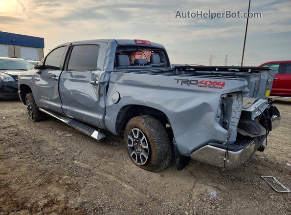 5TFHY5F10KX863271 2019 TOYOTA TUNDRA Серебряный Задняя левая четверть