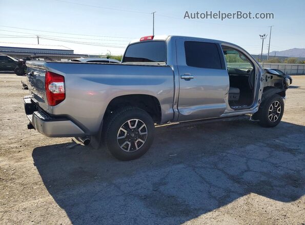 5TFHY5F15KX810680 2019 TOYOTA TUNDRA Silver Rear right