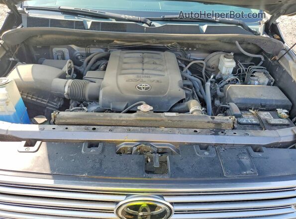 5TFHY5F18MX043605 2021 TOYOTA TUNDRA Gray Widok wnętrza z tyłu