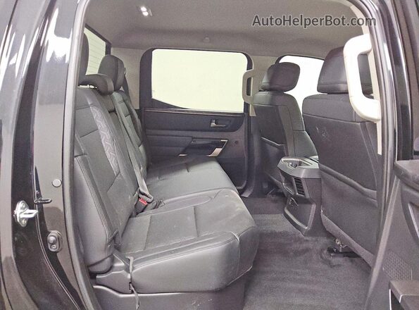 5TFJA5AB1RX039263 2024 TOYOTA TUNDRA Black Widok tylnych siedzeń