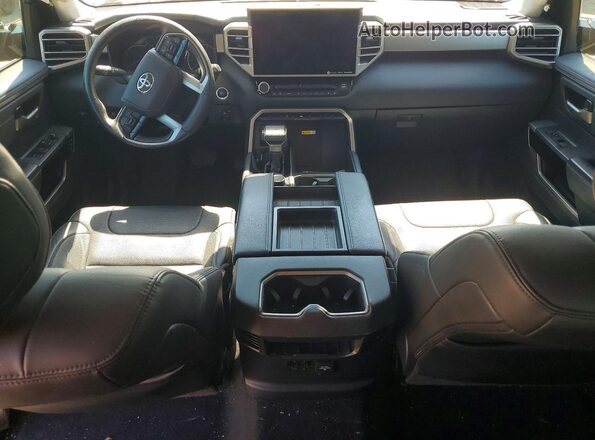 5TFJA5AB5PX019790 2023 TOYOTA TUNDRA Blue Dashboard view