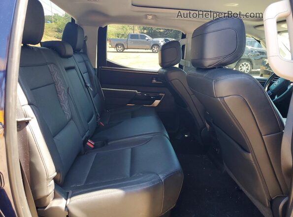 5TFJA5AB5PX019790 2023 TOYOTA TUNDRA Blue Rear seats view