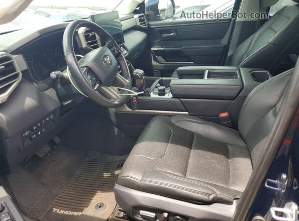 5TFJA5AB5PX019790 2023 TOYOTA TUNDRA Blue Front interior view