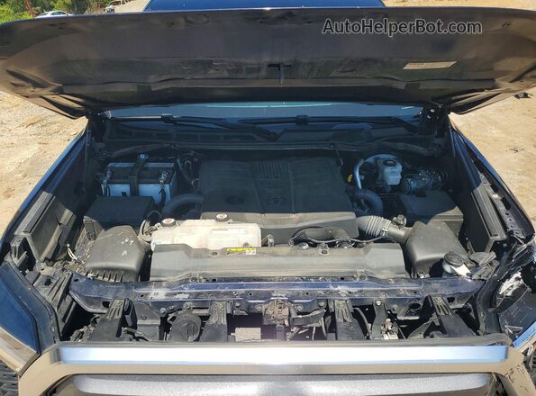 5TFJA5AB5PX019790 2023 TOYOTA TUNDRA Blue Rear interior view