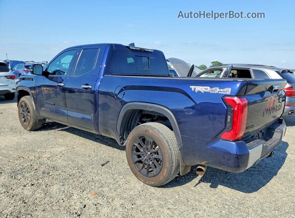 5TFJA5DA1PX091248 2023 TOYOTA TUNDRA Blue Rear left