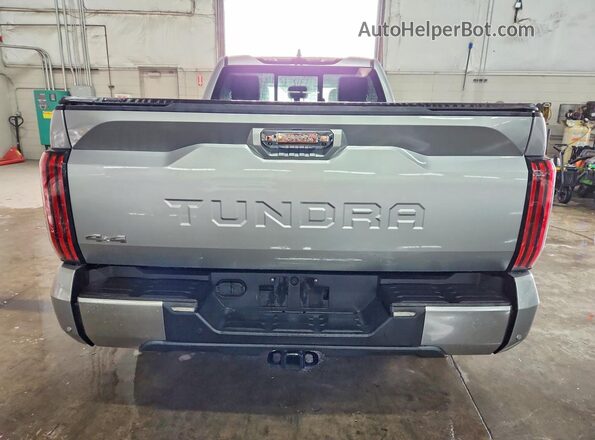 5TFJA5DA9NX002300 2022 TOYOTA TUNDRA Silver Rear view
