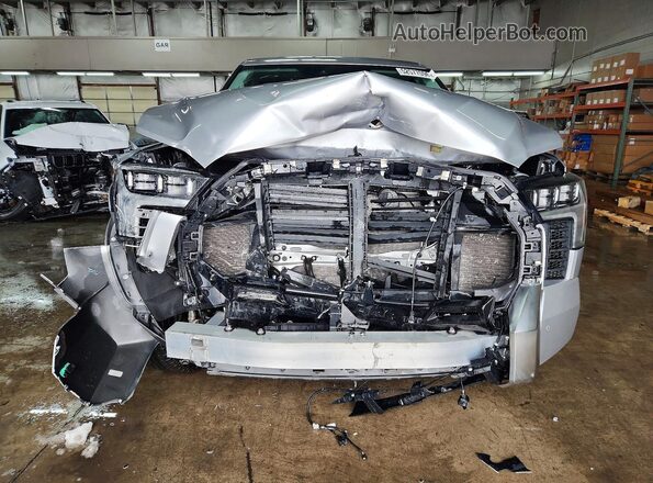 5TFJA5DA9NX002300 2022 TOYOTA TUNDRA Silver Front view