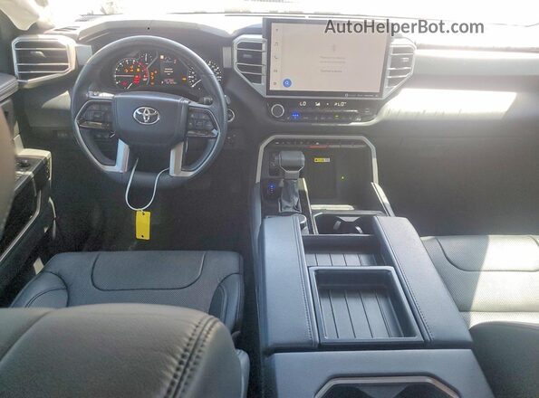 5TFJA5DB0PX111093 2023 TOYOTA TUNDRA Black წინა პანელის ხედი