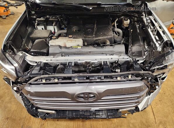 5TFJA5DB1PX113399 2023 TOYOTA TUNDRA Серебряный Вид задней части салона