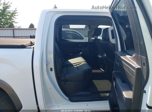 5TFJA5DB1PX114570 2023 TOYOTA TUNDRA White Widok naklejki z numerem VIN