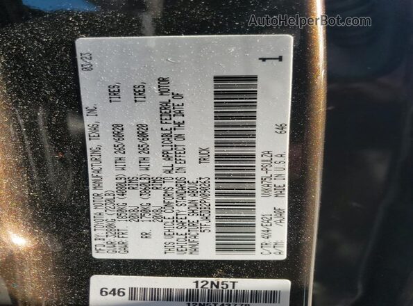 5TFJA5DB2PX090263 2023 TOYOTA TUNDRA Brown Engine compartment view